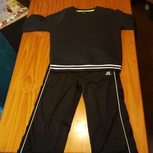 Size 10/12 Russell joggers/ and sweatshirt